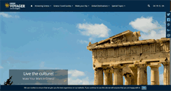 Desktop Screenshot of greekvoyager.com